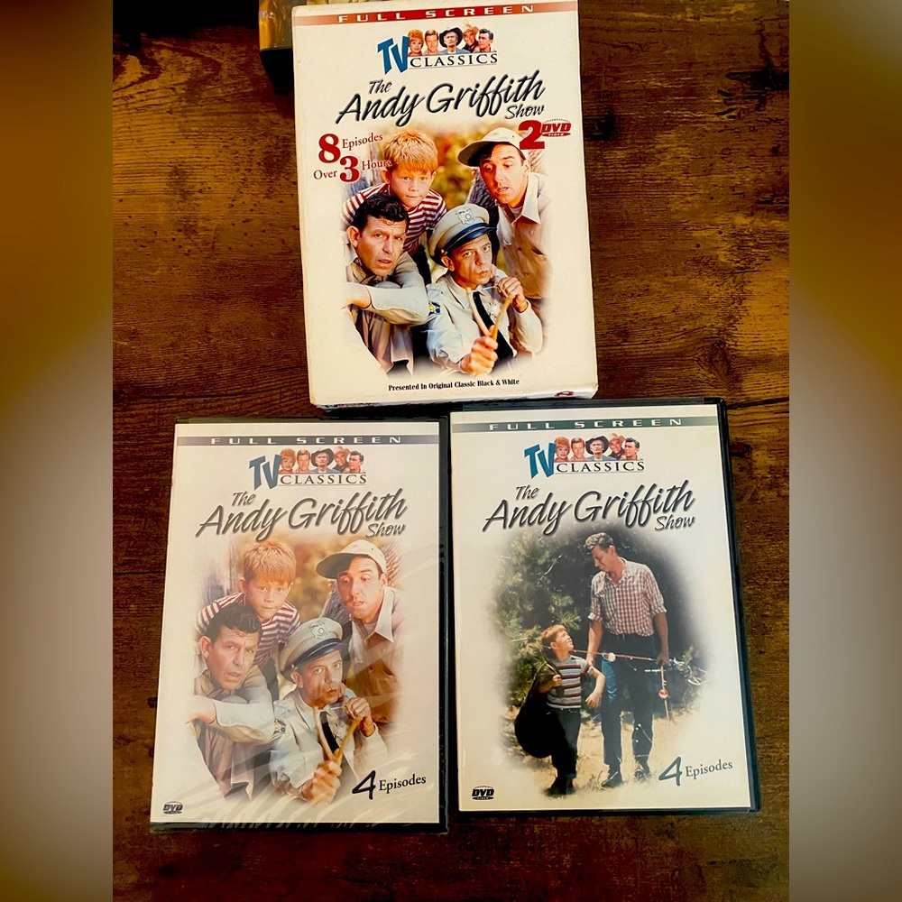 Andy Griffith box set  one dvd is still sealed never opened ! TV Classics